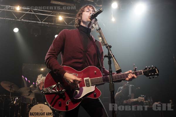 RAZORLIGHT - 2008-11-30 - PARIS - Le Bataclan - Andrew William Burrows - Jonathan Edward Borrell